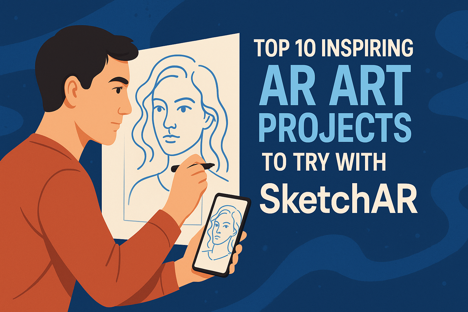 Top 10 Inspiring AR Art Projects to Try with SketchAR